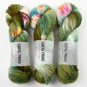 Qing Fibre MELTED BABY SURI - CHA CHA Alpaca Merino wool Silk Sport Yarn