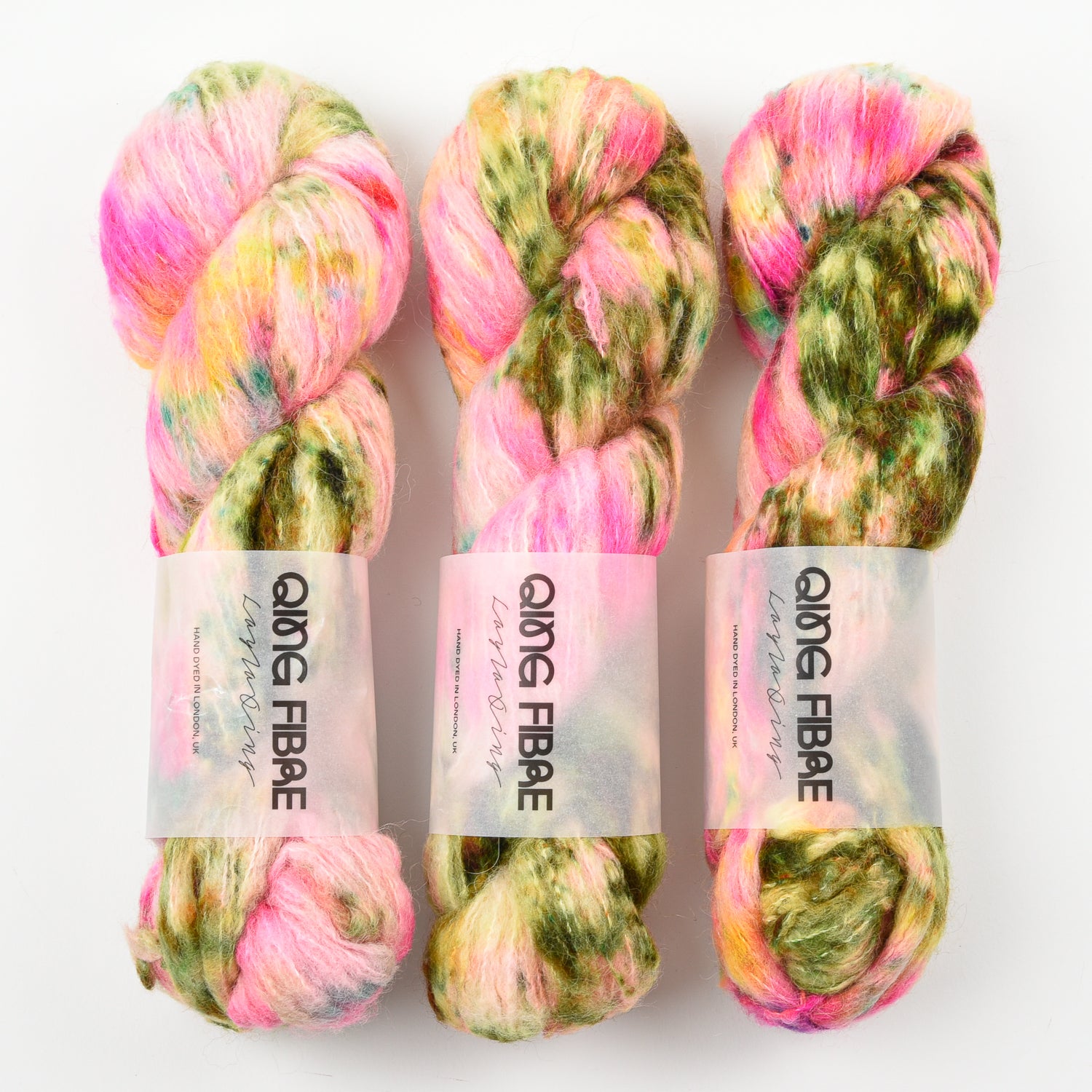 Qing Fibre MELTED BABY SURI - CHERRY HILL Yarn
