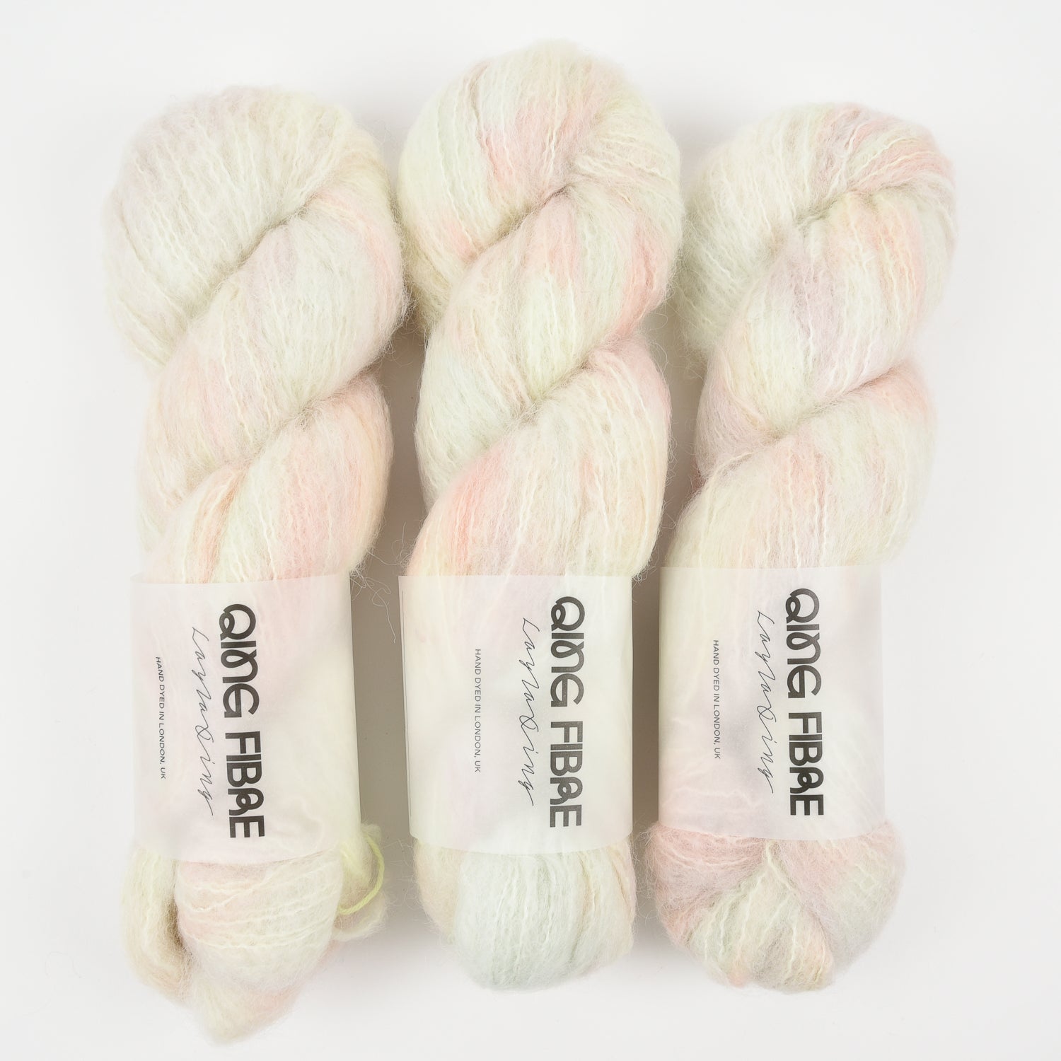 Qing Fibre MELTED BABY SURI - PEARL Yarn