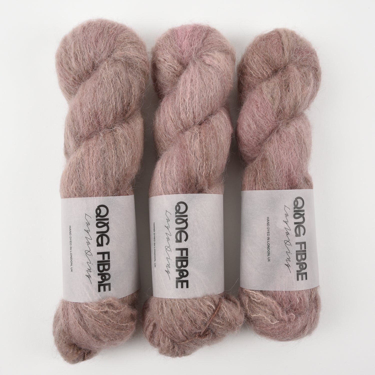 Qing Fibre MELTED BABY SURI - SHIITAKE beige Yarn