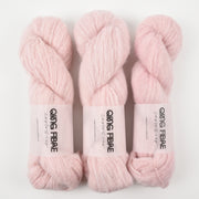 Qing Fibre MELTED BABY SURI - STRAWBERRY Alpaca Merino wool Silk Sport pink Yarn