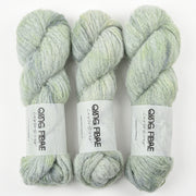 Qing Fibre MELTED BABY SURI - CROCODILE Alpaca Merino wool Silk green Yarn