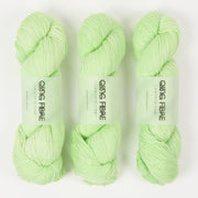 Qing Fibre DASHING SASSY - CUCUMBER Merino wool Fingering green Yarn