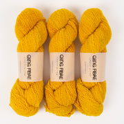 Qing Fibre TEDDY - BISCUIT Merino wool DK yellow Yarn
