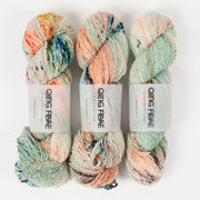 Qing Fibre TEDDY - CACTUS Merino wool DK multicolour Yarn