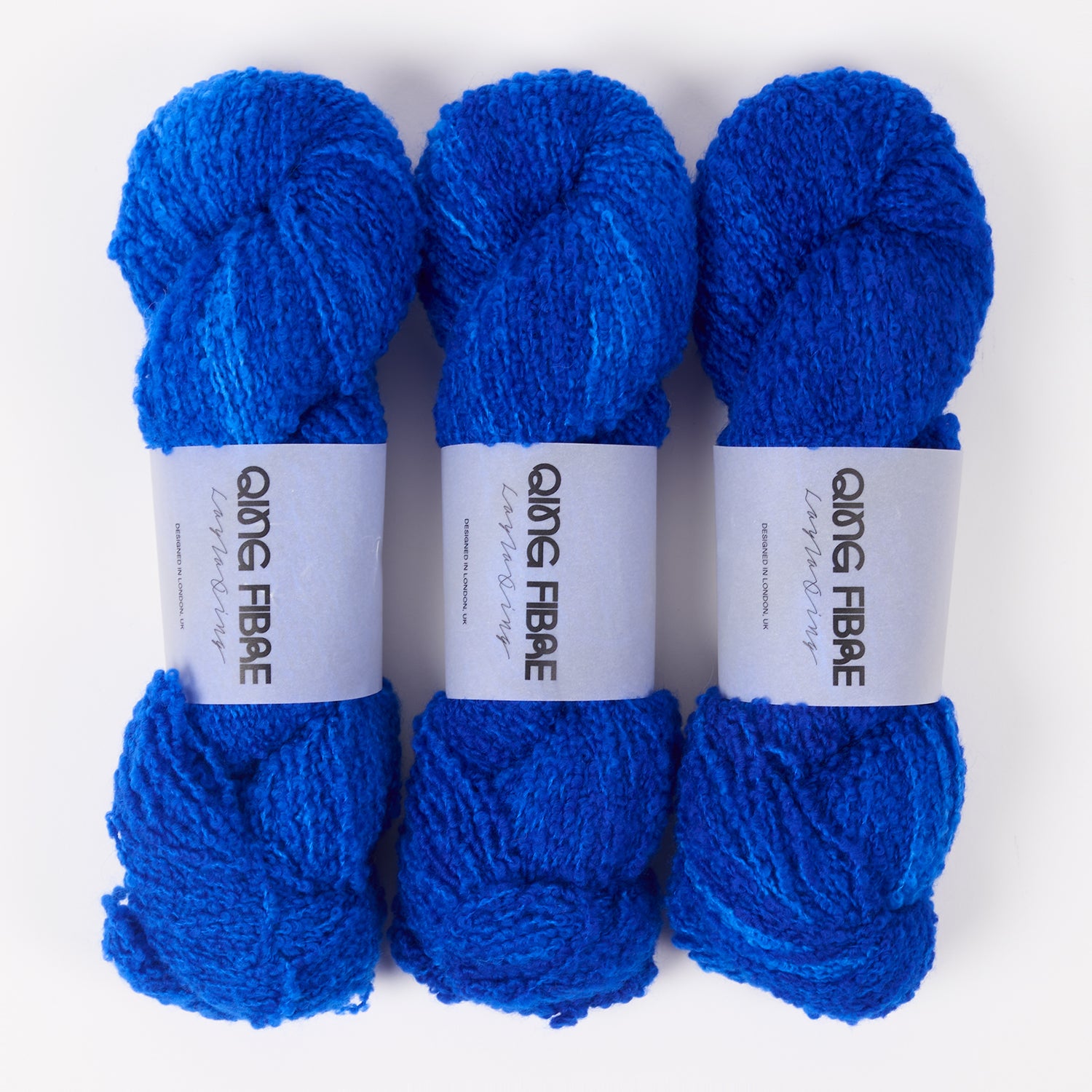 Qing Fibre TEDDY - HERO Merino wool DK blue Yarn