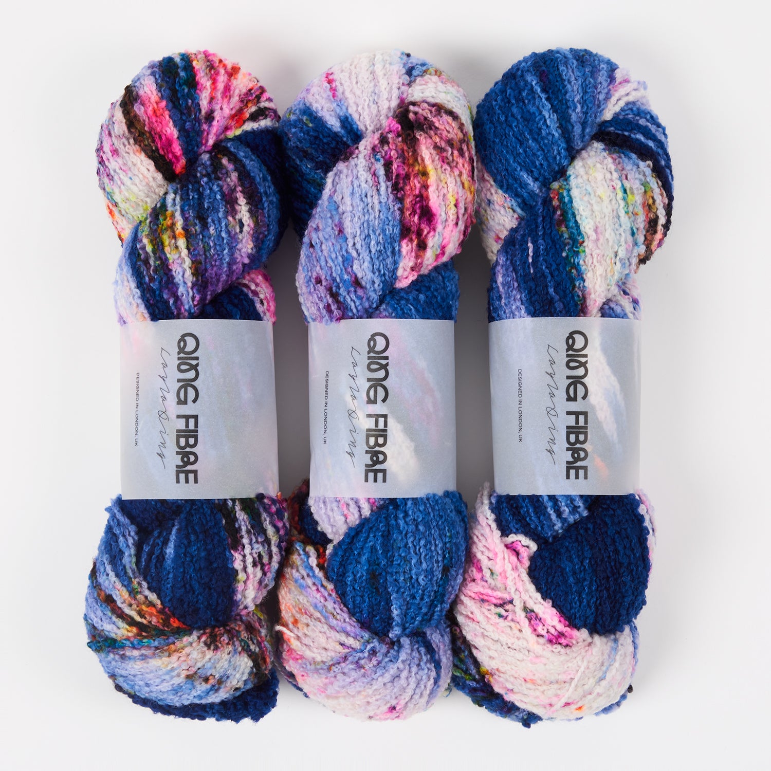 Qing Fibre TEDDY - MANTA RAY Merino wool DK Yarn