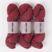 Qing Fibre TEDDY - PEONY Merino wool DK pink Yarn