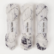 Qing Fibre TEDDY - PLATINUM Merino wool DK grey Yarn