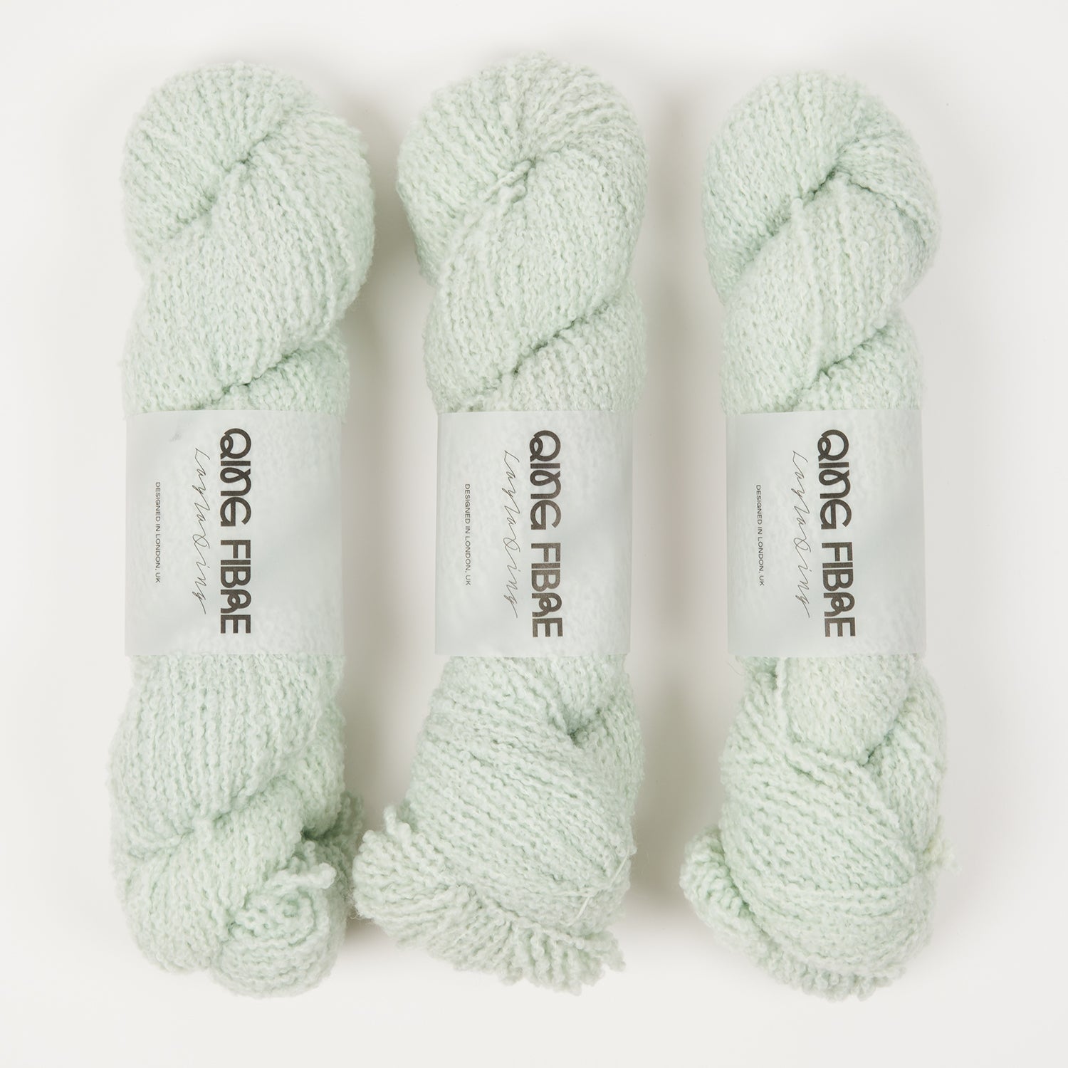 Qing Fibre TEDDY - ROSEMARY Merino wool DK green Yarn