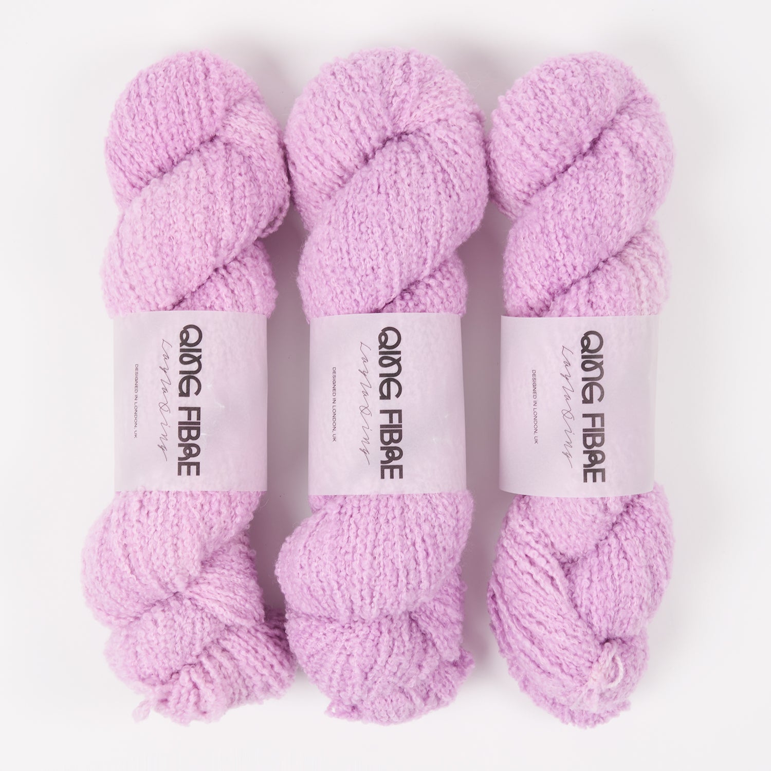 Qing Fibre TEDDY - THISTLE Merino wool DK purple Yarn