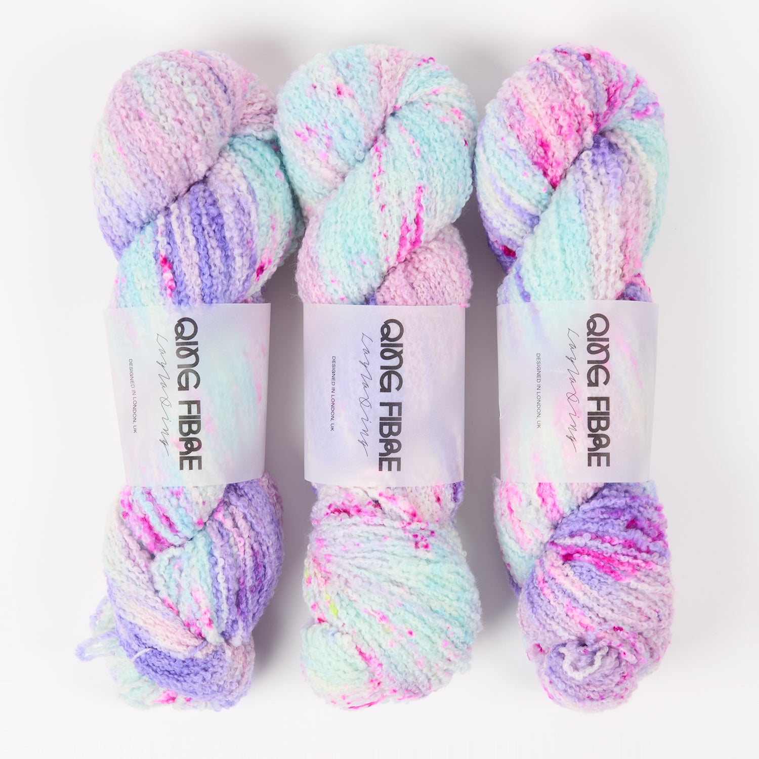 Qing Fibre TEDDY - WISTERIA Merino wool DK Yarn