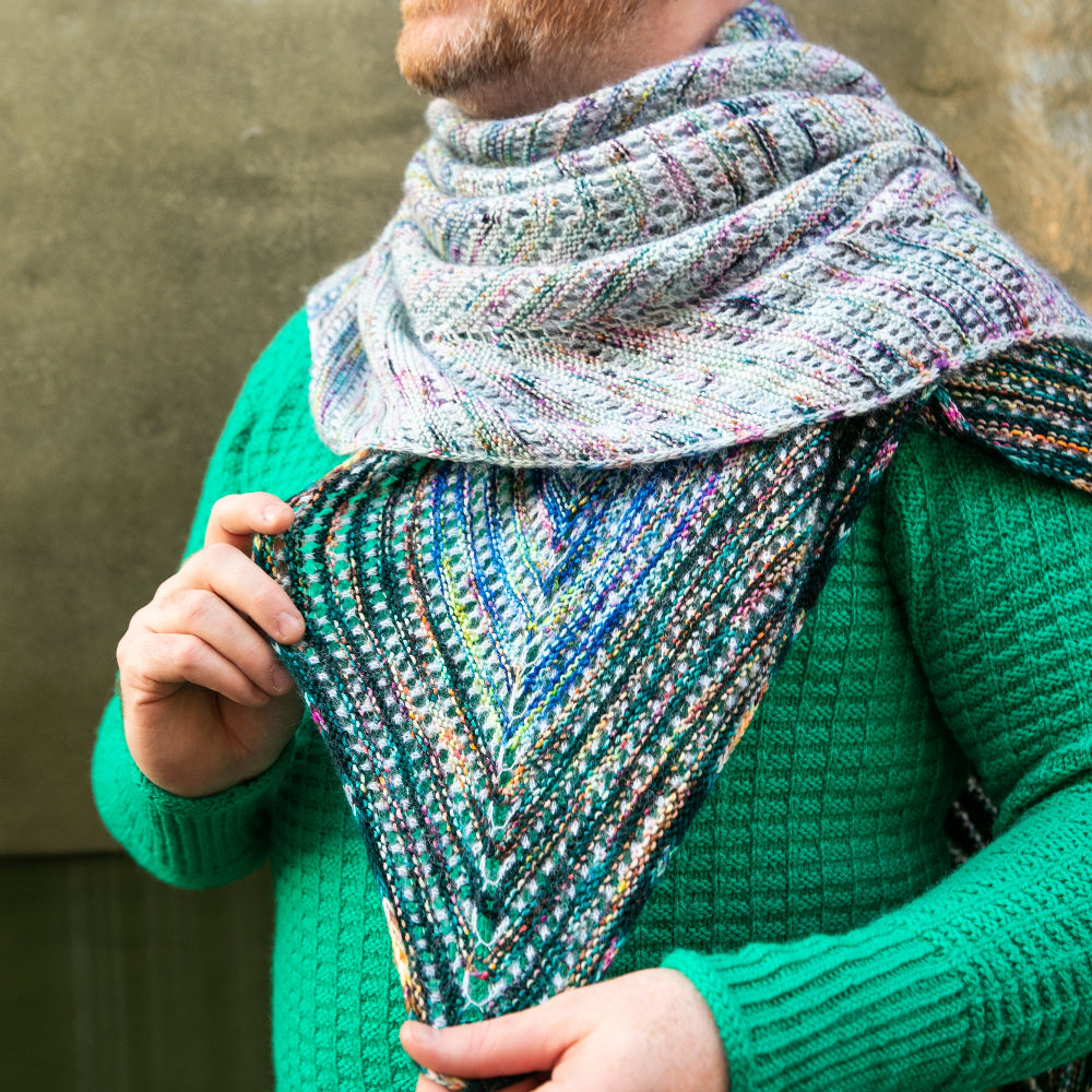 QUAKE SHAWL - GLASS HARBOUR