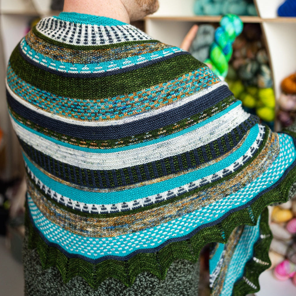 Quirky Quintet Shawl
