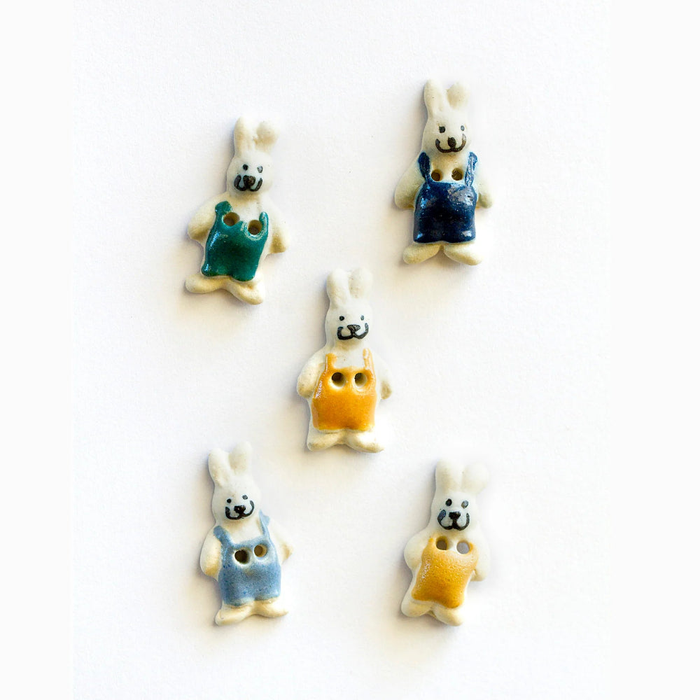 BUNNY RABBIT BUTTONS