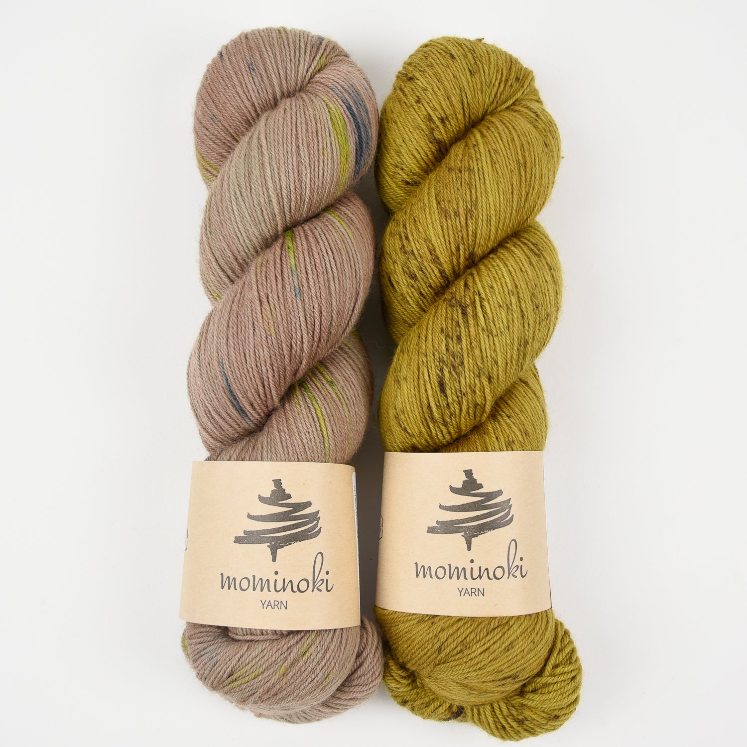 Mominoki Yarn RIKYU GOES TO MOOSWALD Merino wool Polyamide Fingering Quick Kits