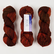 Malabrigo RIOS - VOLCÁN Merino wool Worsted red multicolour Yarn