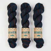 RiverKnits CHIMERA DK - STARLING Blue Faced Leicester DK blue multicolor Yarn