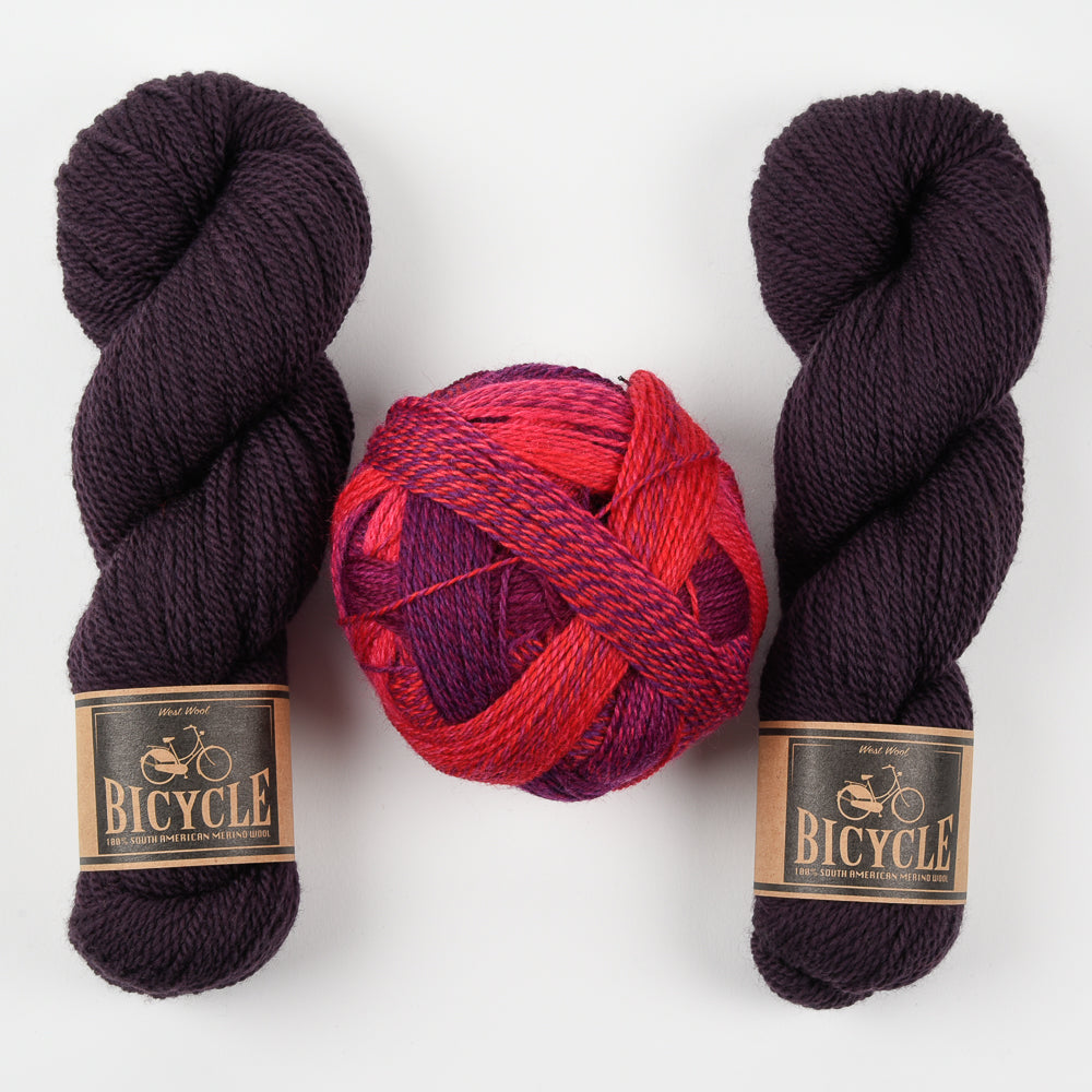 Schoppel-Wolle MOODY FLOWERS Wool Nylon Merino wool Mixed Weight Quick Kits