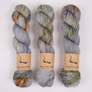 Dark Omen Yarn MERINO SOCK - RAUM Merino wool Nylon Fingering multicolour Yarn