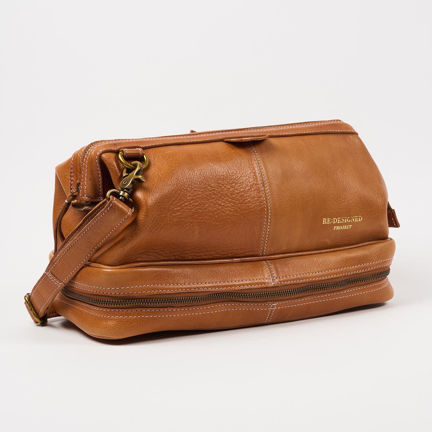 Re:Designed PROJECT 45 - BURNED TAN - DOCTOR-STYLE PROJECT ORGANISER brown Project Bags