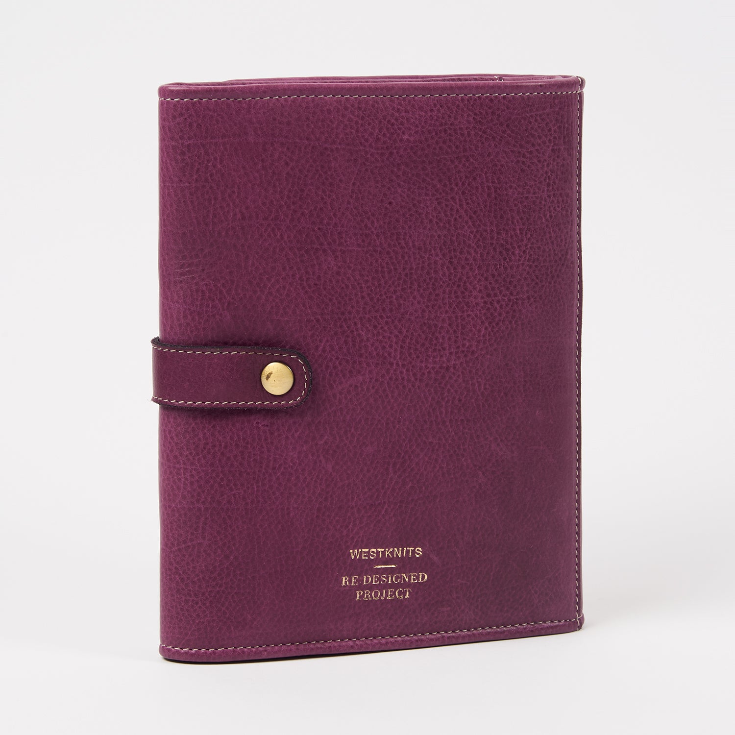 Re:Designed POS ONLY: PROJECT 14 - AUBERGINE - LARGE NEEDLE CASE Project Bags