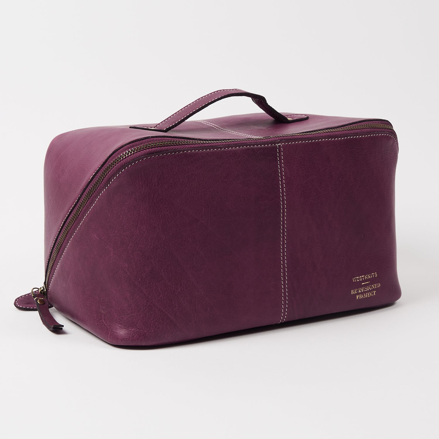 Re:Designed POS ONLY: PROJECT 10 - AUBERGINE - LARGE PROJECT ORGANISER Project Bags