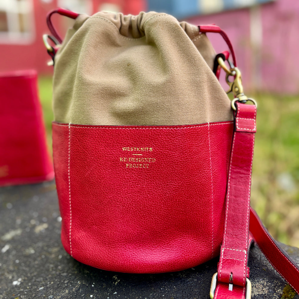 PROJECT 61 - RED ROSE - DRAWSTRING PROJECT ORGANISER