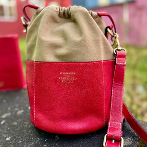 PROJECT 61 - RED ROSE - DRAWSTRING PROJECT ORGANISER