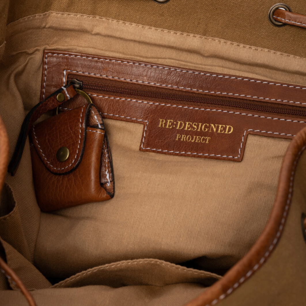 PROJECT 55 - WALNUT - CANVAS BACKPACK