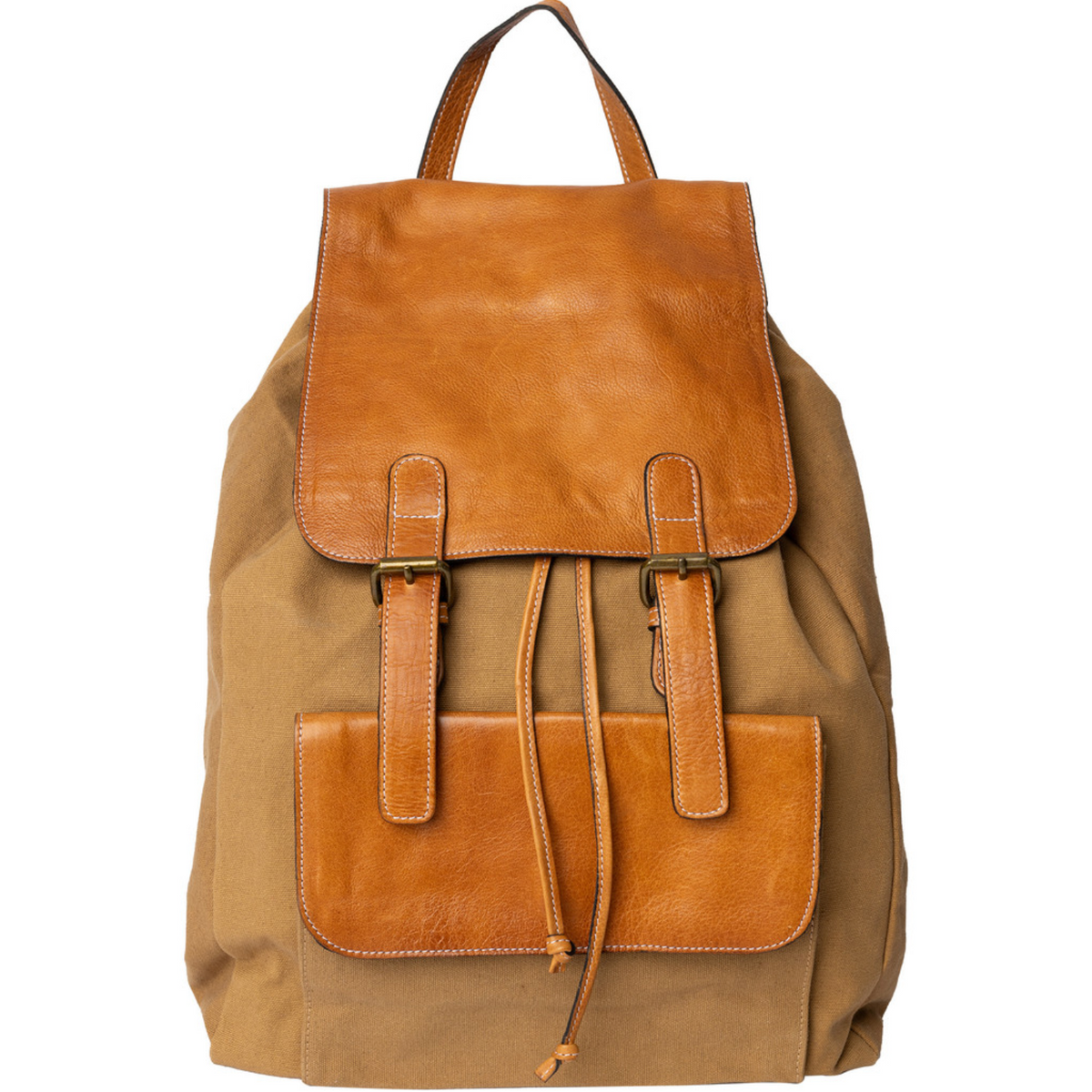 PROJECT 55 - BURNED TAN - CANVAS BACKPACK