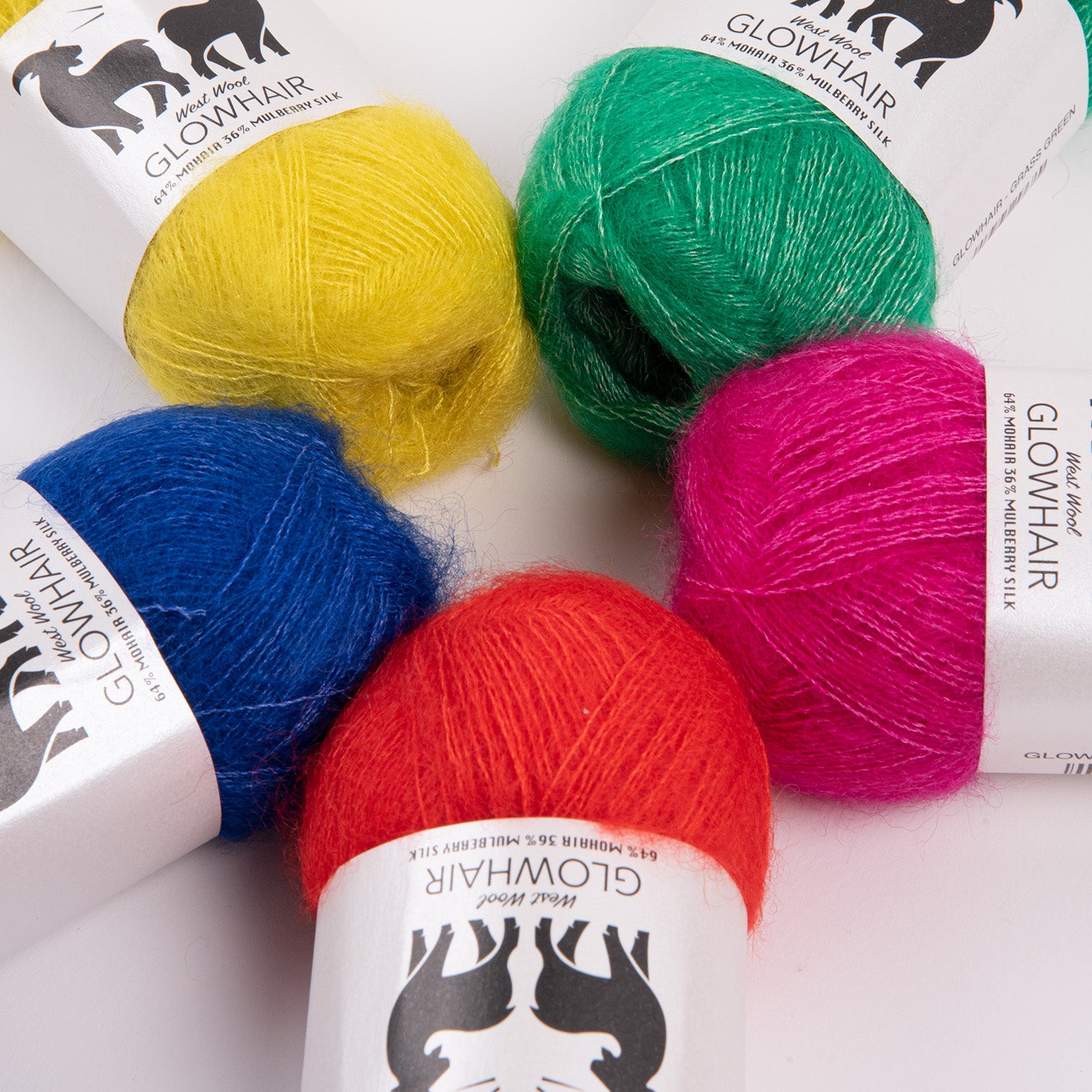 MOHAIR MIX - RED GRASS