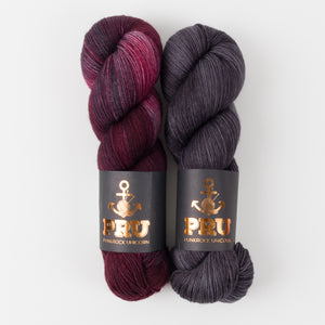 Punk Rock Unicorn RELAXED OX Merino wool Nylon Fingering Quick Kits