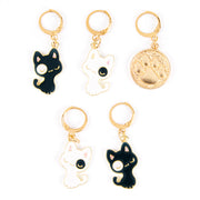 Removable Marker Rings - Happy Cats