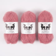 West Wool GLOWHAIR - ROSWITHA Mohair Silk Lace pink Yarn