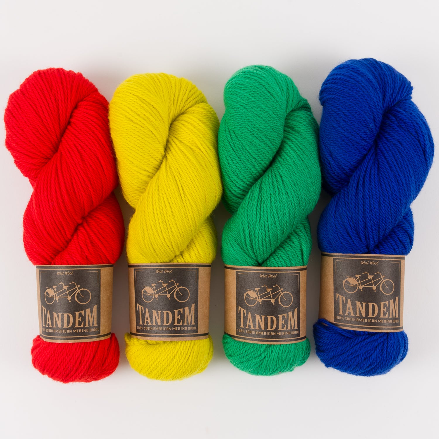 West Wool HOT GRASS Merino wool DK Quick Kits