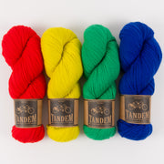 West Wool HOT GRASS Merino wool DK Quick Kits