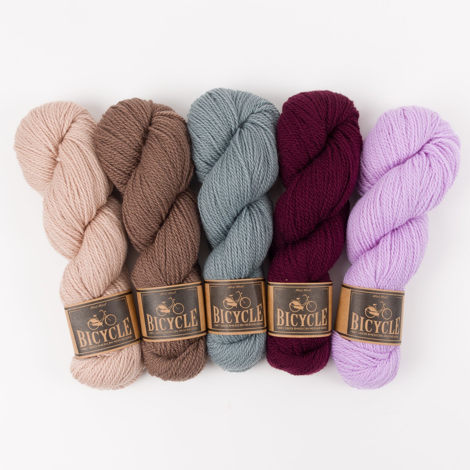 West Wool SANDY SPRUCE Merino wool Fingering Quick Kits