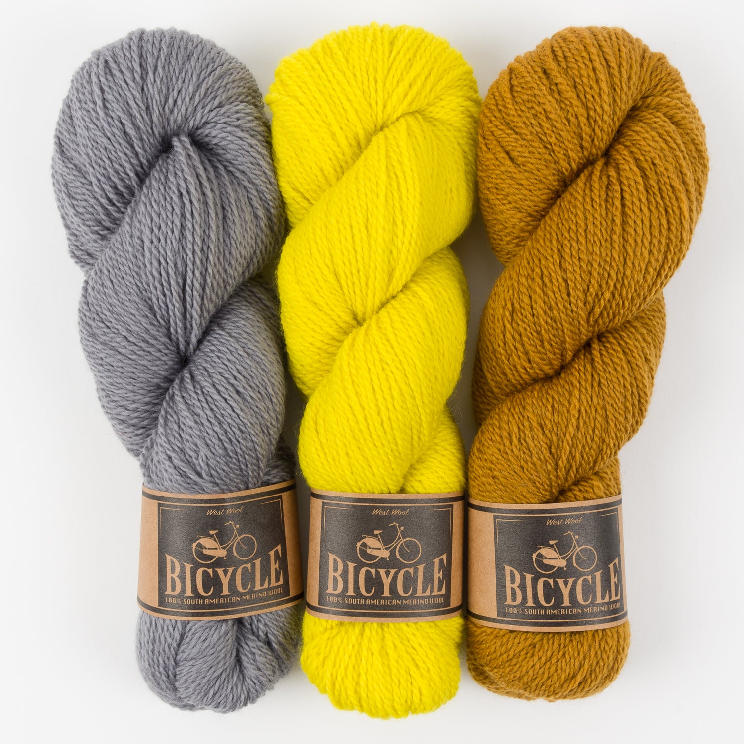 West Wool SCREAMING TIGER Merino wool Fingering Quick Kits