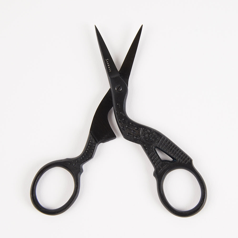 SEEKNIT STORK EMBROIDERY SCISSORS