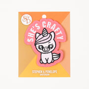 Stephen & Penelope Notions SHE'S CRAFTY PATCH multicolor pink Sundries