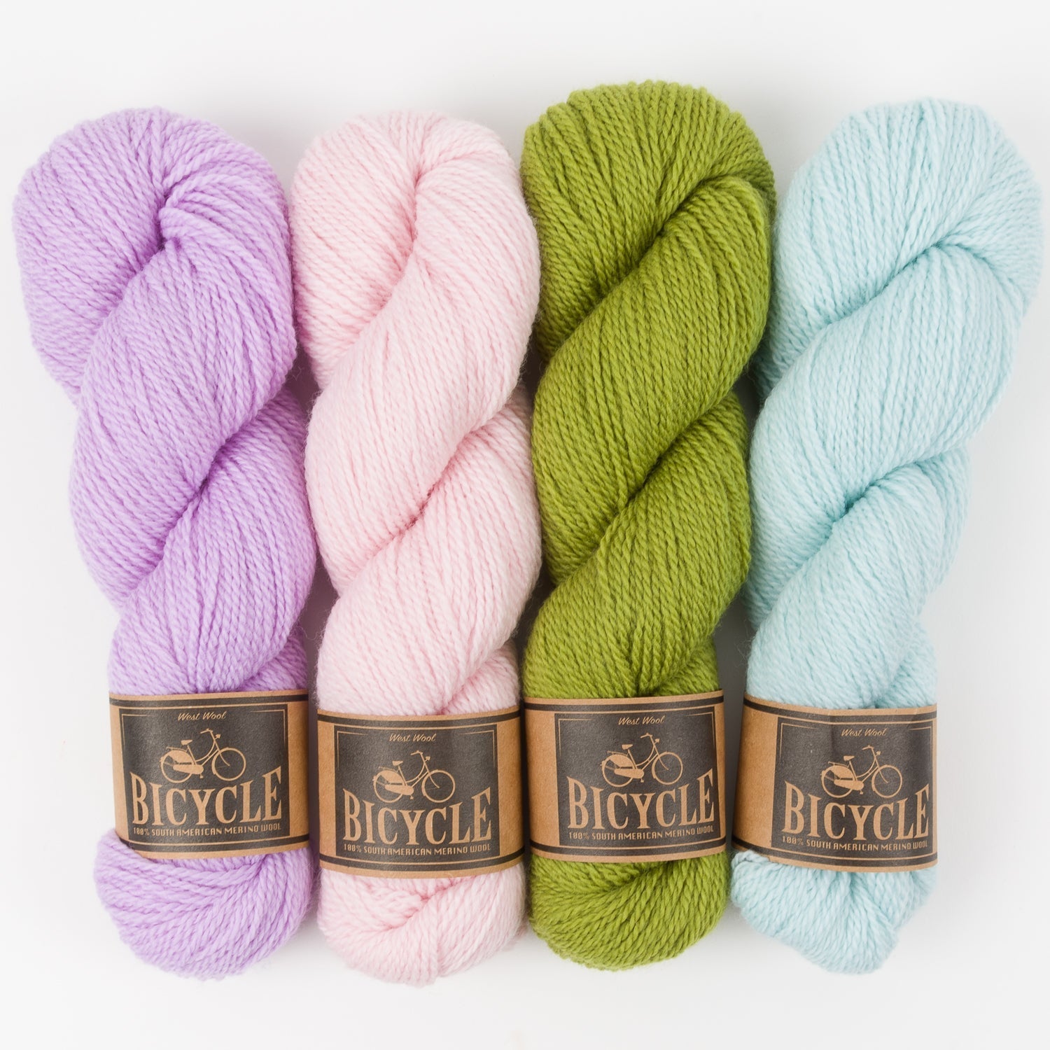West Wool GLASS UNICORN Merino wool Fingering Quick Kits
