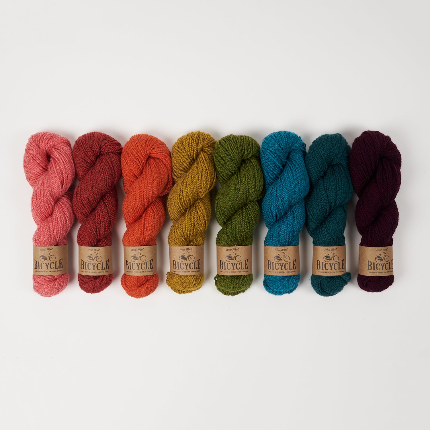 West Wool SHIVER DEFENDER COWL - WATERFALL Merino wool Fingering multicolour Westknits Kits