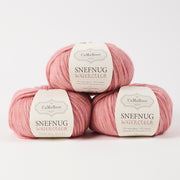 CaMaRose SNEFNUG WATERCOLOR - CELOSIA Alpaca Cotton Merino wool Aran pink Yarn