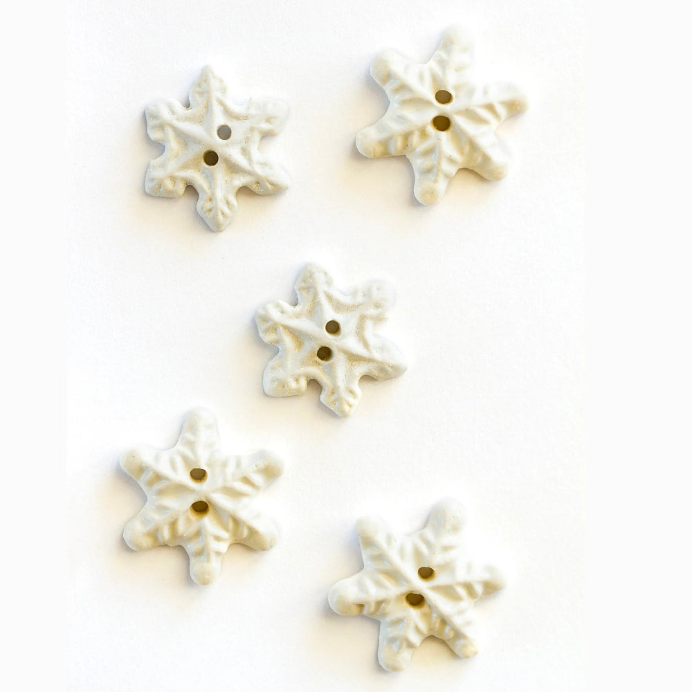 SNOWFLAKE BUTTONS