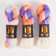 Punk Rock Unicorn SOUL - ANN'S ATELIER Merino wool Nylon Fingering  Sock multicolour Yarn