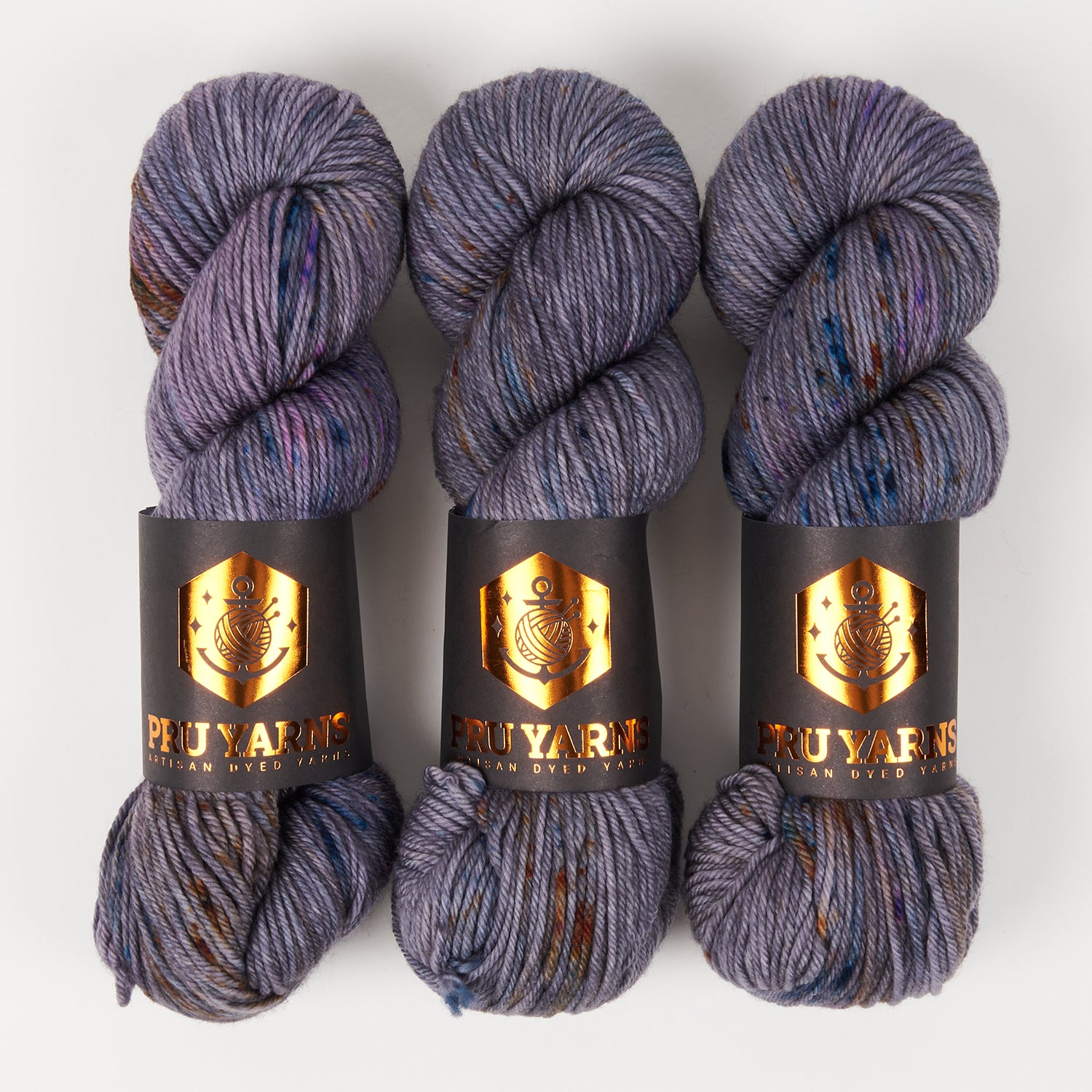 Punk Rock Unicorn SOUL DK - GORILLA BLUE Merino wool Nylon DK Sock purple Yarn