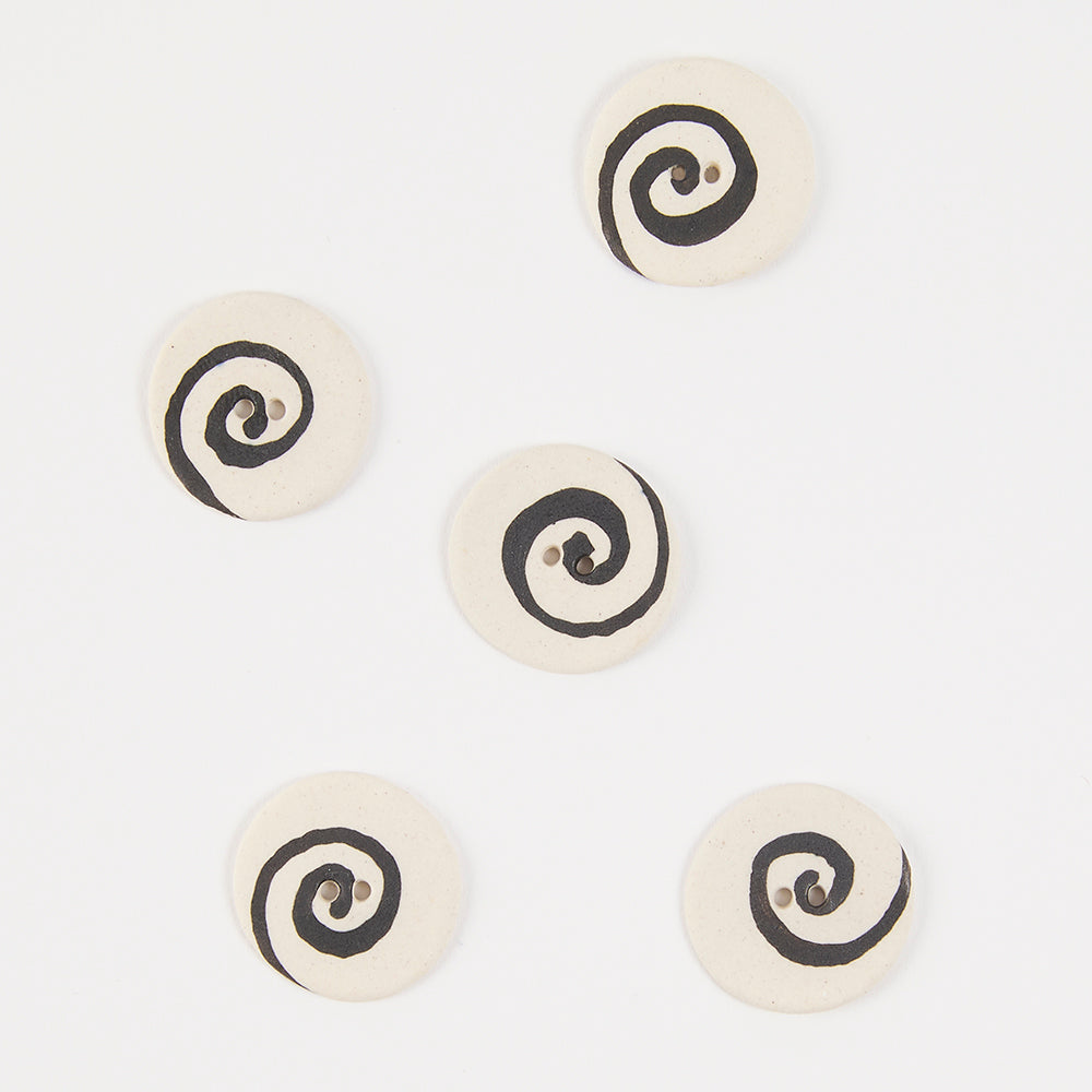 Incomparable Buttons SPIRAL BUTTONS Button