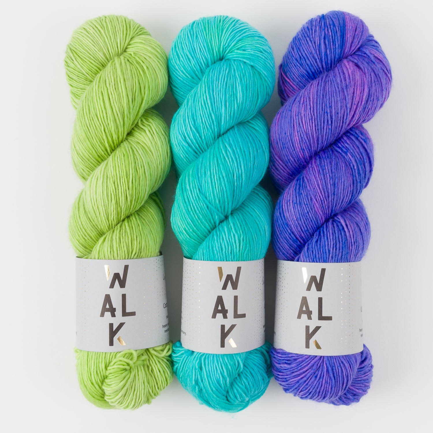 WALK Collection SPRING IRISES Merino wool Fingering Quick Kits