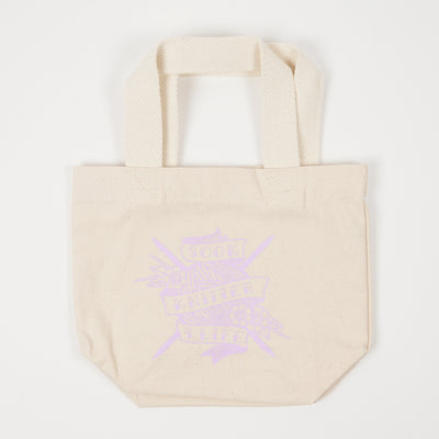 "Sock Knitter 4 Life" Lilac Project Bag